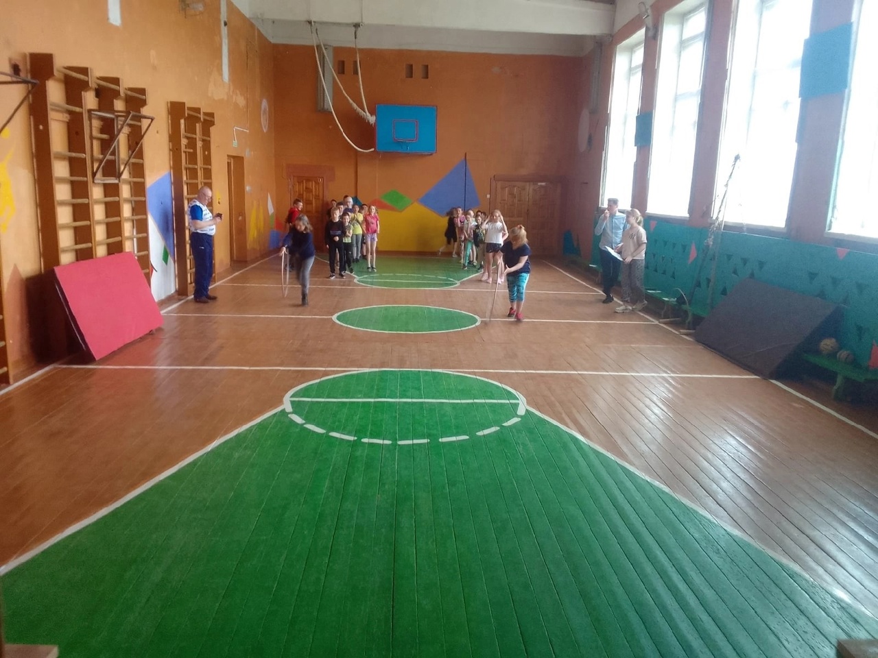Спорт и физкультура в школе.